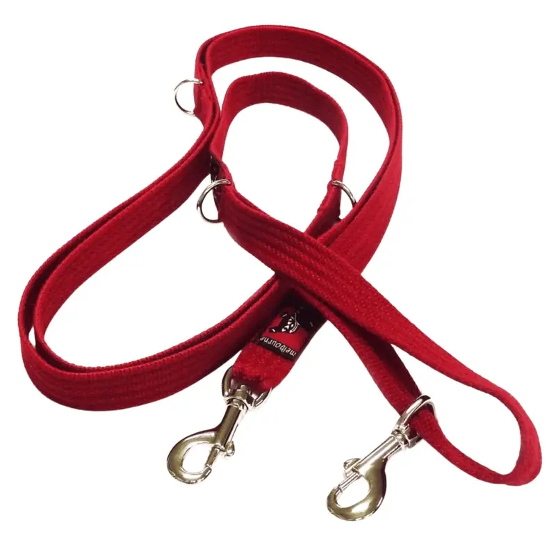 Black Dog Wear Double Ended Lead Strong 2.2m - Regular