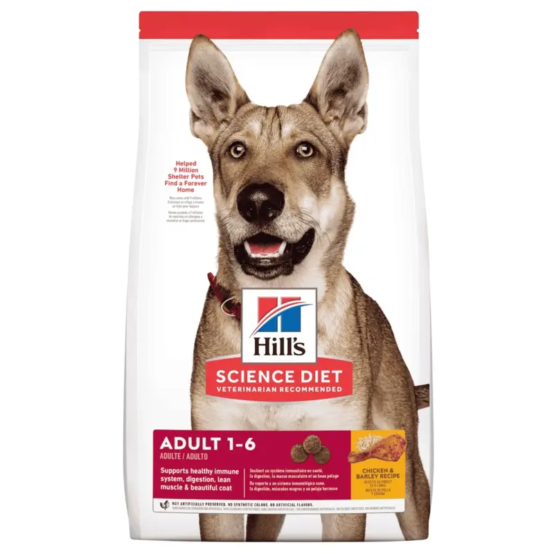 Hill's Science Diet Chicken & Barley Recipe Adult Dog Dry Food