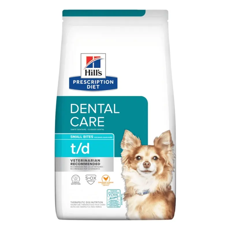 Hill's Prescription Diet t/d Dental Care Small Bites Adult Dog Dry Food