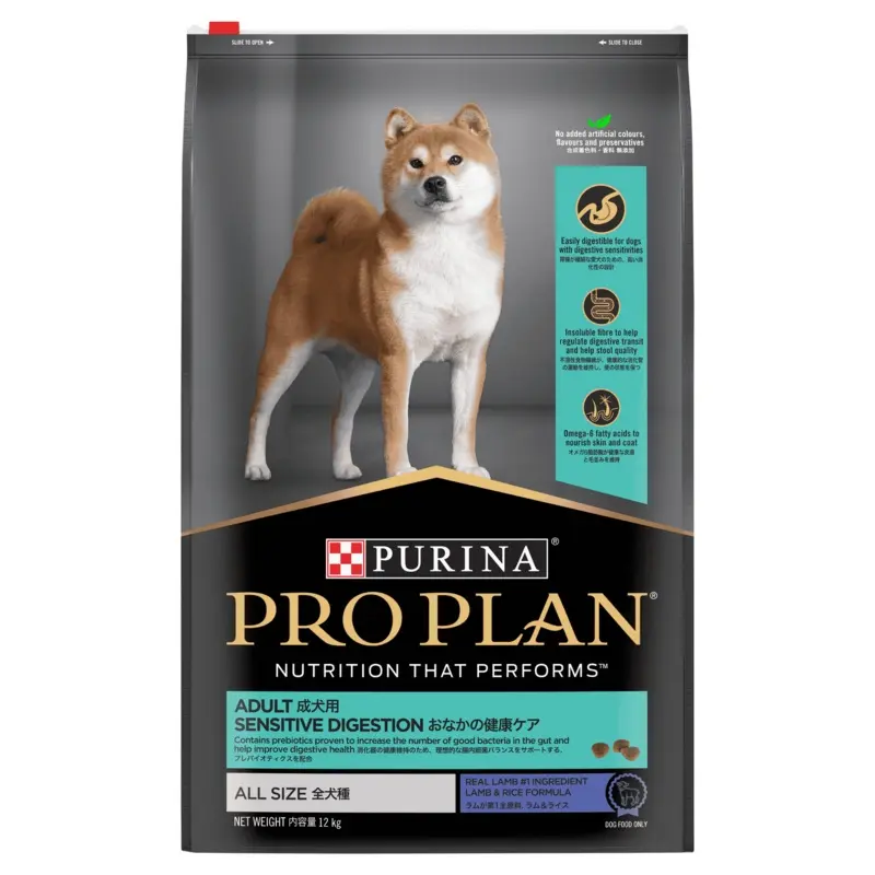 Purina Pro Plan Sensitive Digestion Lamb & Rice Adult Dog Dry Food