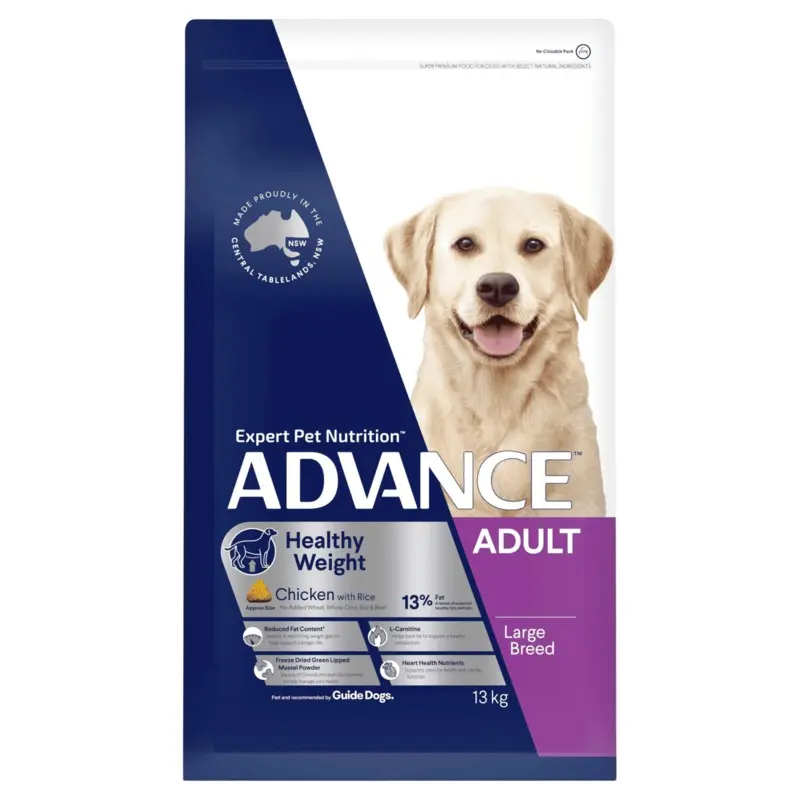 Advance Perfect Weight Large Breed Chicken with Rice Adult Dog Dry Food