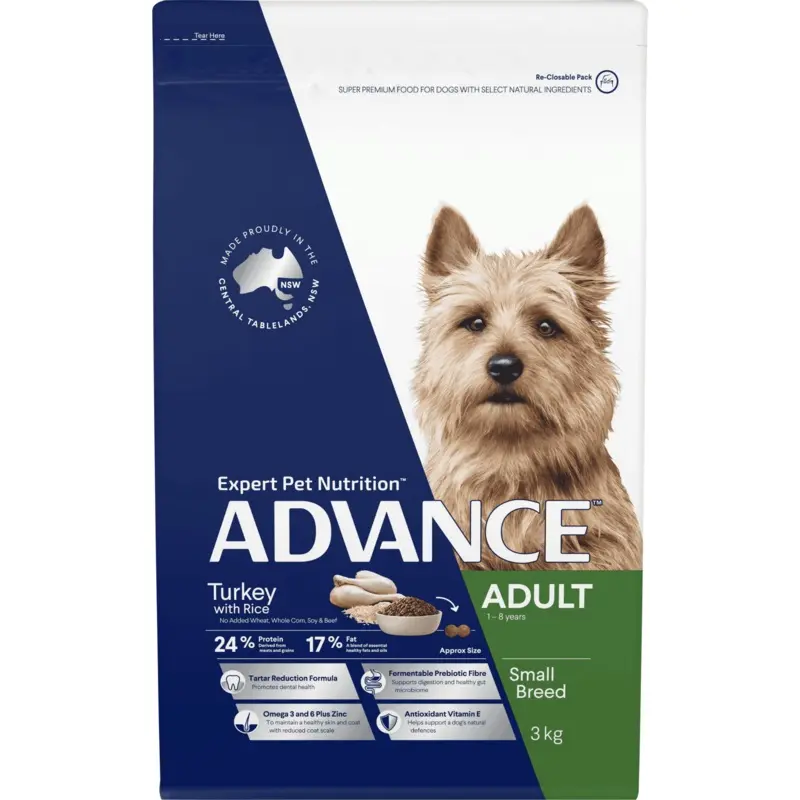 Advance Toy/Small Breed Turkey with Rice Adult Dog Dry Food