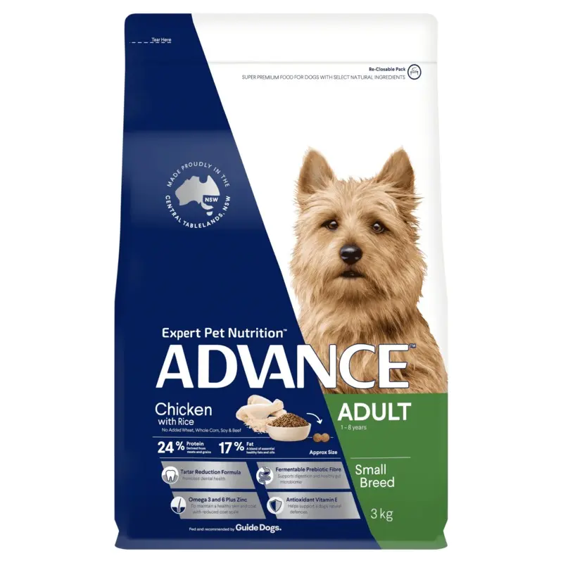 Advance Toy/Small Breed Chicken with Rice Adult Dog Dry Food