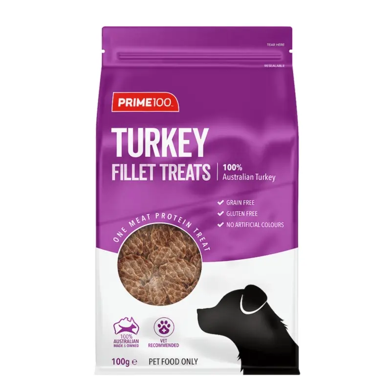 Prime100 Turkey Fillet Dog Treats