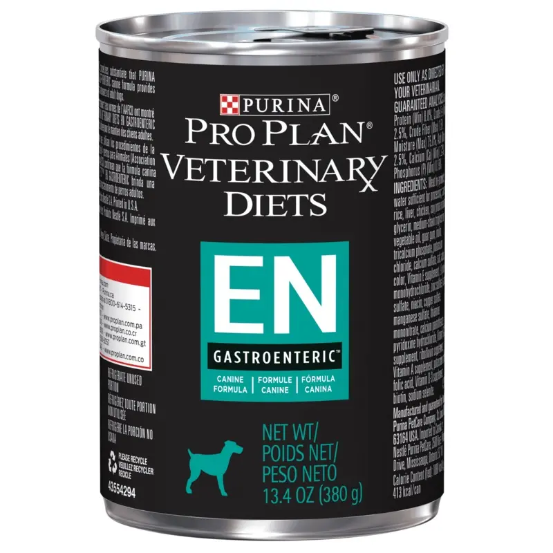 Purina Pro Plan Veterinary Diet EN Gastroenteric Dog Wet Food 380g Cans