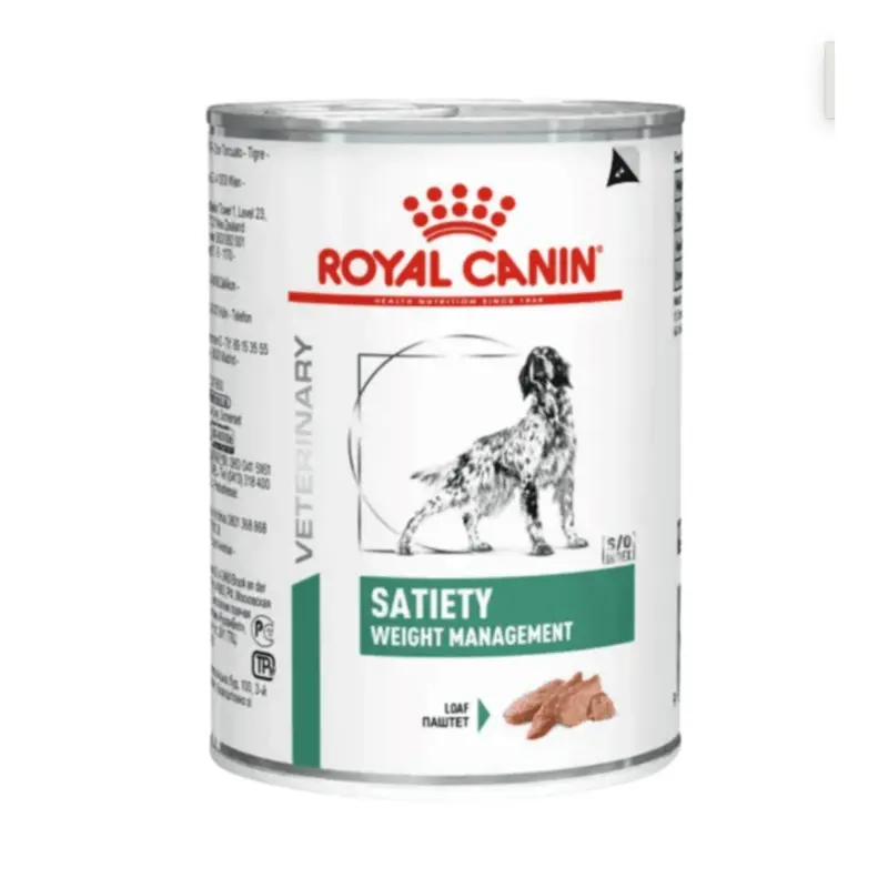 Royal Canin Veterinary Satiety Weight Management Wet Dog Food 410g Cans
