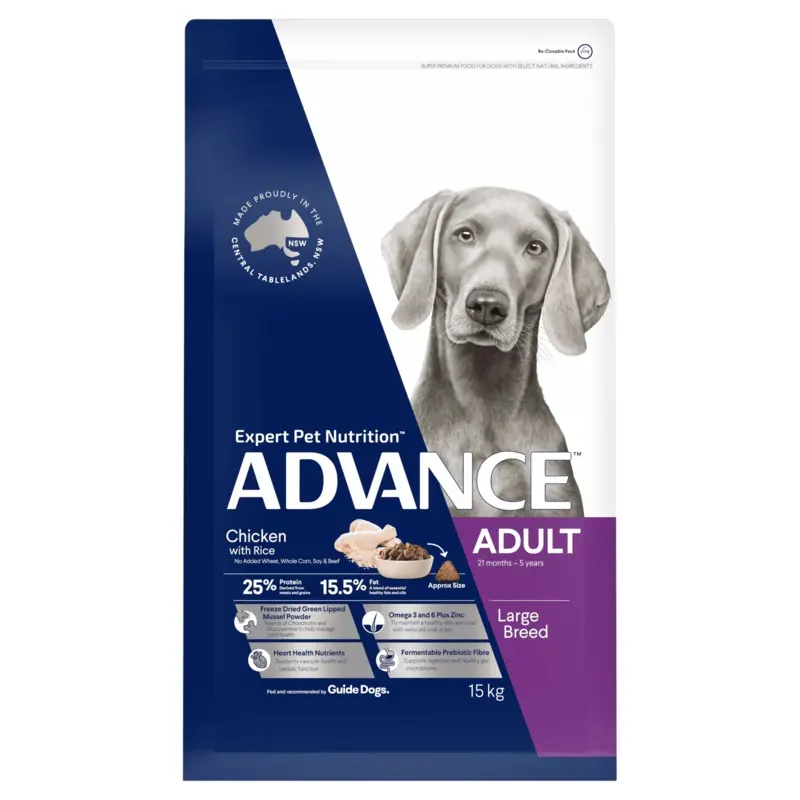 Advance Chicken with Rice Large Breed Adult Dog Dry Food