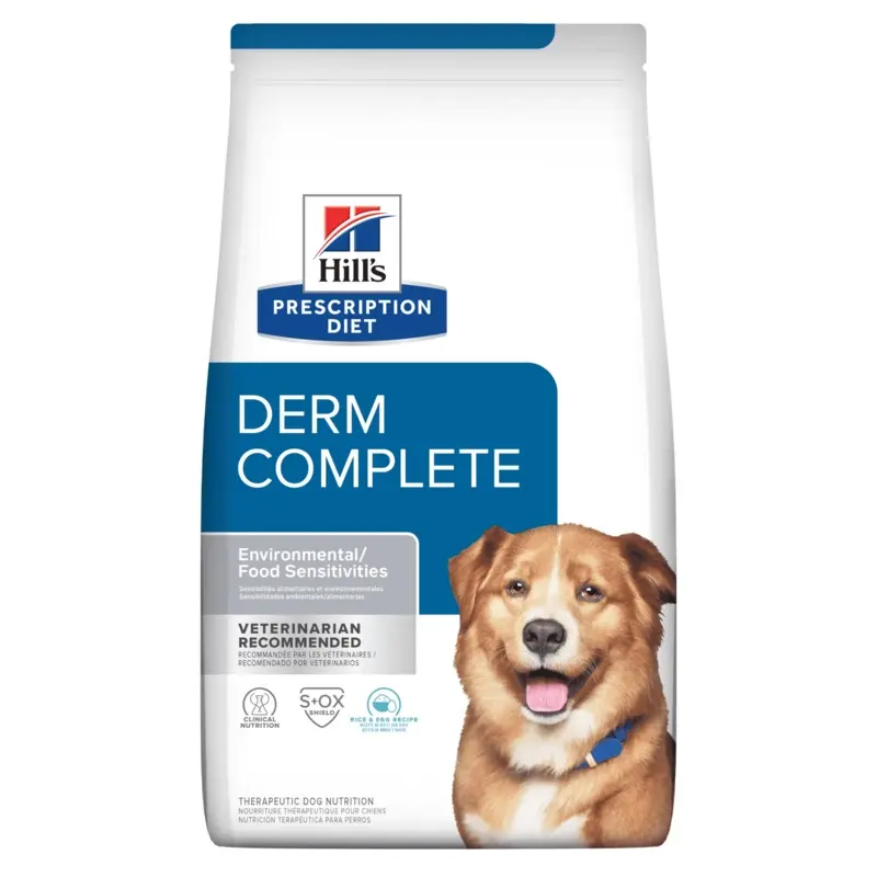 Hill's Prescription Diet Derm Complete Adult Dog Dry Food