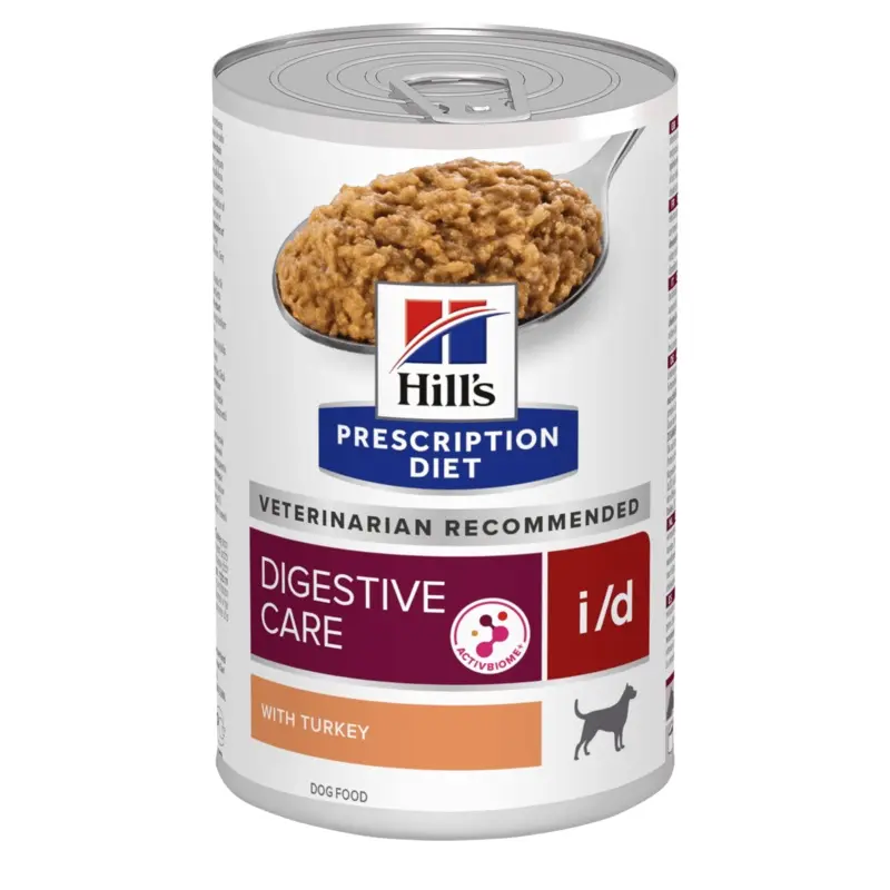 Hill's Prescription Diet i/d Digestive Care with Turkey Adult Dog Wet Food 360g Cans