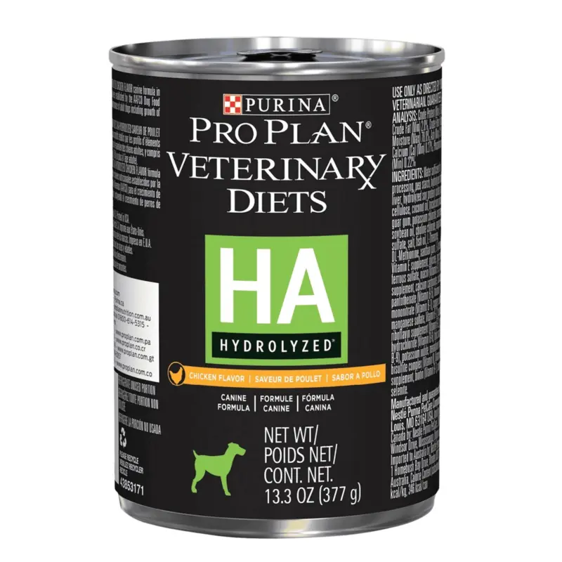 Purina Pro Plan Veterinary Diets HA Hydrolyzed Adult Dog Wet Food 337g Cans