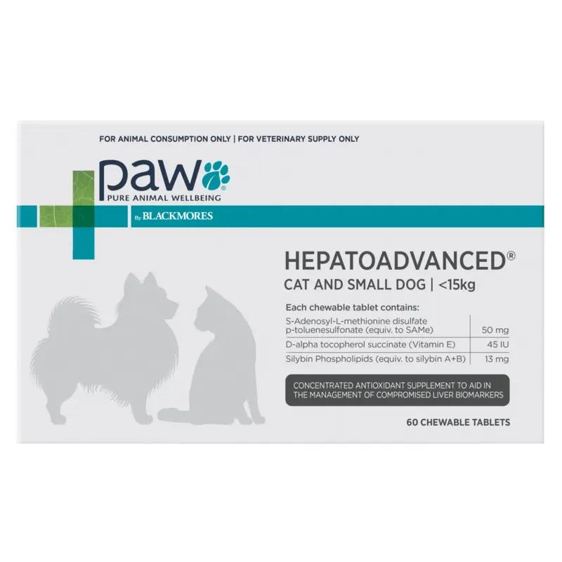 PAW Hepatoadvanced Cat & Small Dog (<15kg)