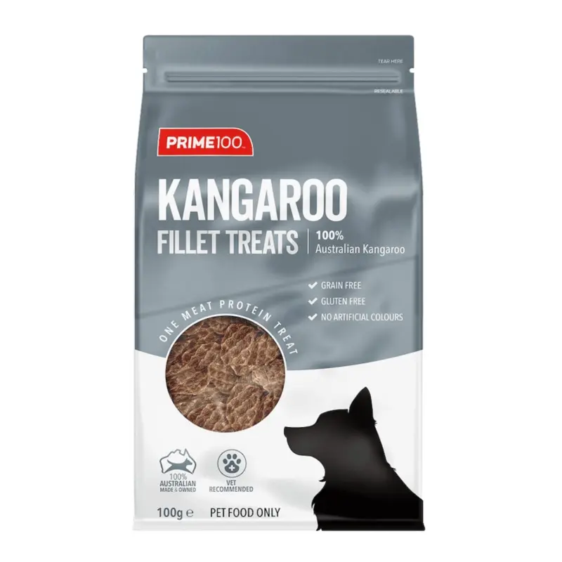 Prime100 Kangaroo Fillet Dog Treats