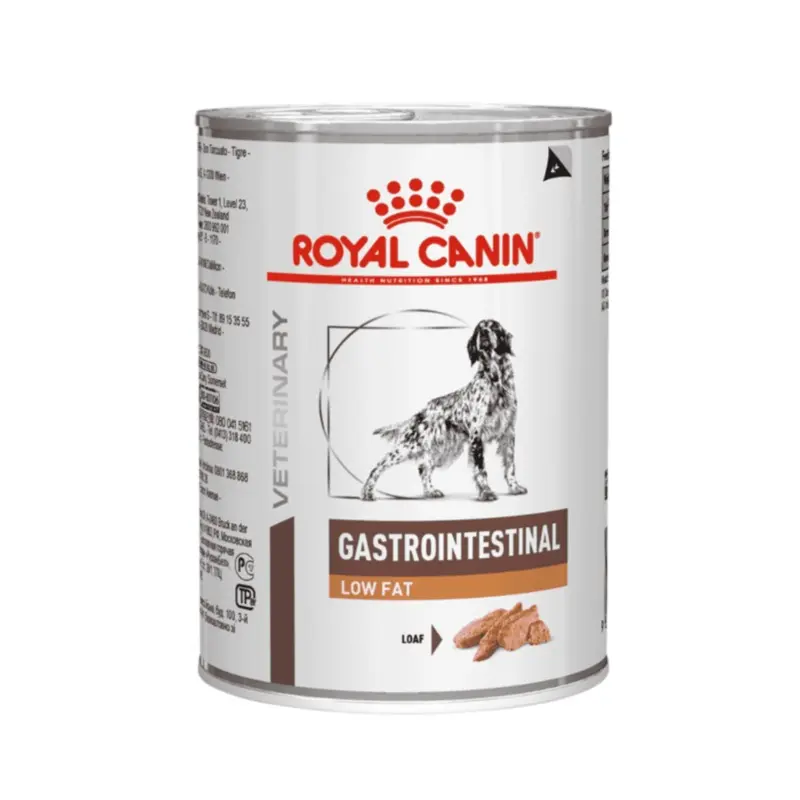 Royal Canin Veterinary Gastrointestinal Low Fat Adult Dog Wet Food 420g Cans