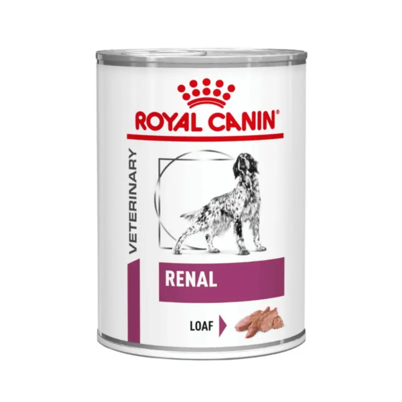 Royal Canin Veterinary Renal Wet Dog Food 410g Cans