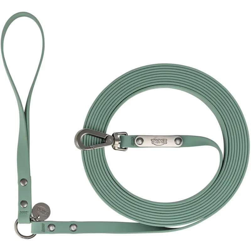 Trixie CityStyle tracking lead, PVC, SM: 10 m/13 mm, sage