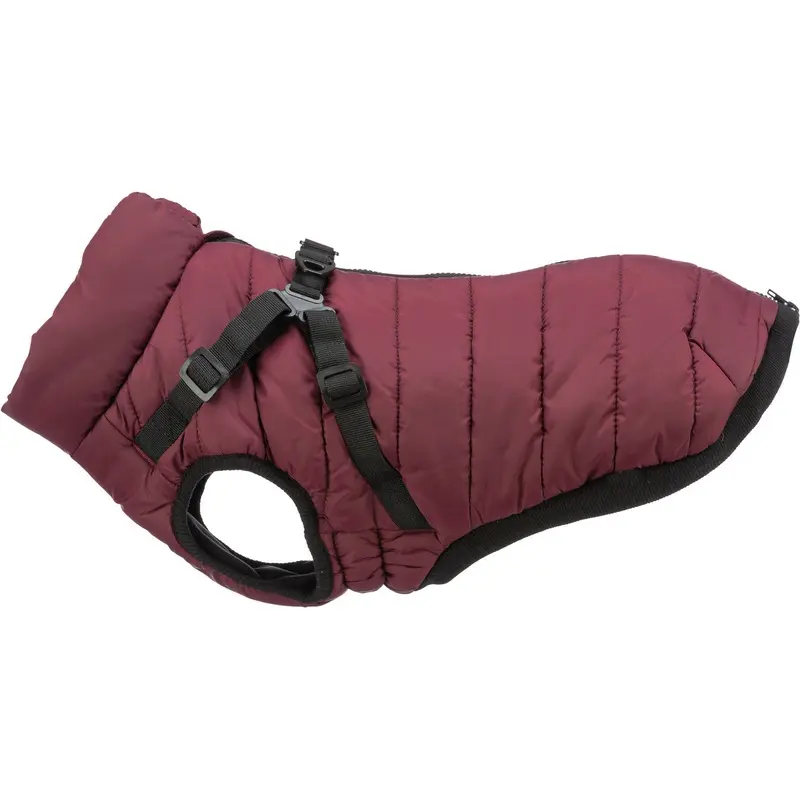 Trixie Pirou winter harness coat, S: 33 cm, sangria