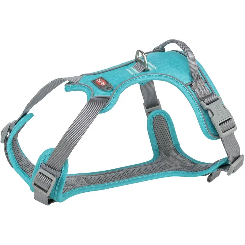 Trixie Premium active harness, SM: 3956 cm/15 mm, aqua