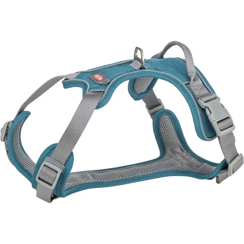 Trixie Premium active harness, SM: 3956 cm/15 mm, petrol
