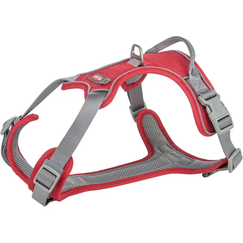 Trixie Premium active harness, SM: 3956 cm/15 mm, red