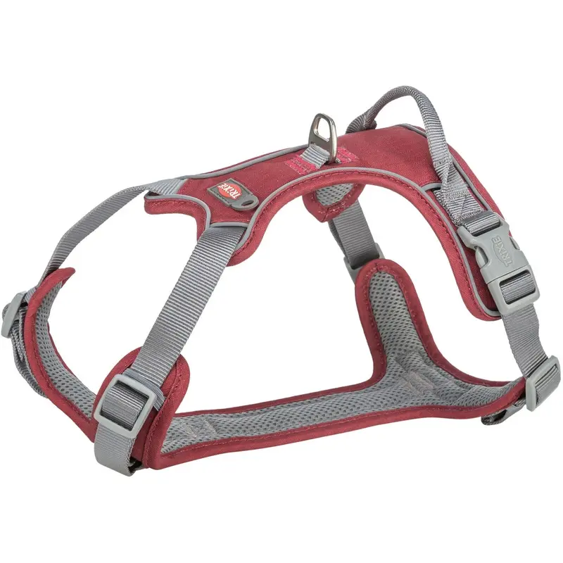 Trixie Premium active harness, SM: 3956 cm/15 mm, sangria