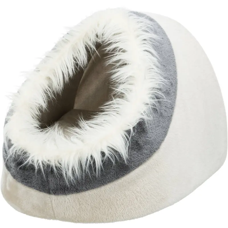Trixie Minou cuddly cave, 41 x 30 x 50 cm, beige/grey