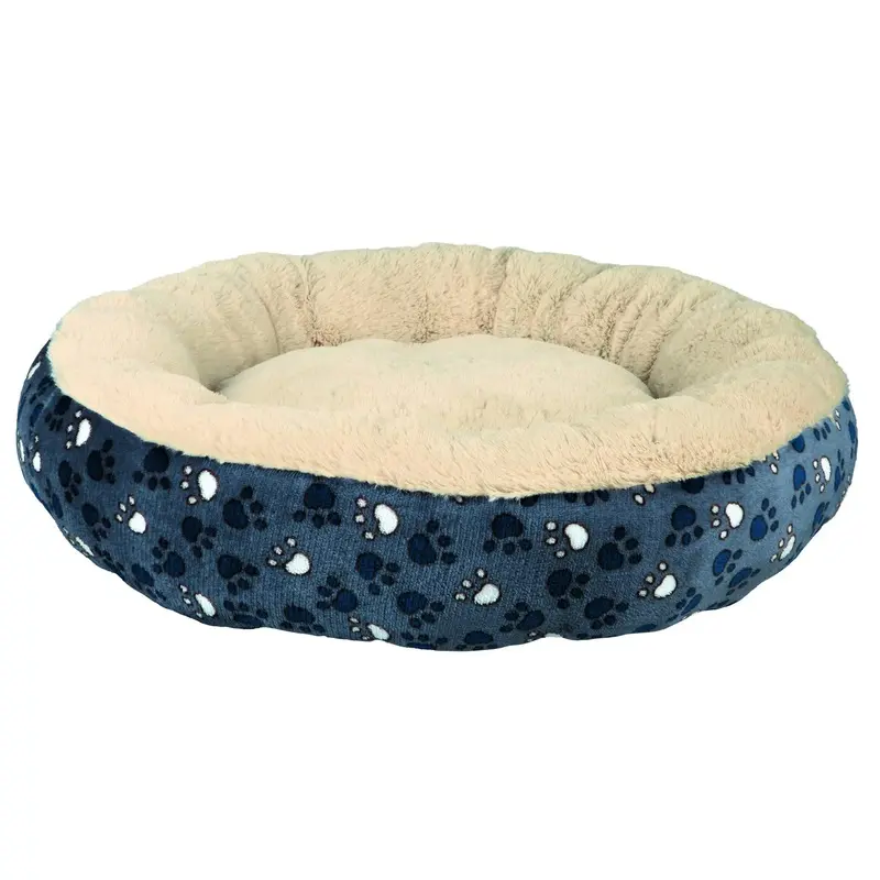 Trixie Tammy bed, diam. 70 cm, blue/beige