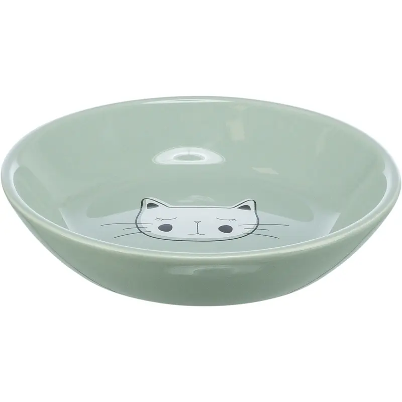 Trixie Bowl, flat, ceramic, 0.2 l/diam 14 cm