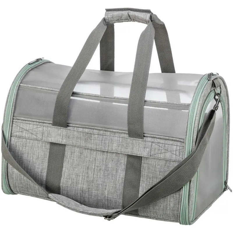 Trixie Dillon carrier, 33 x 32 x 54 cm, grey/mint