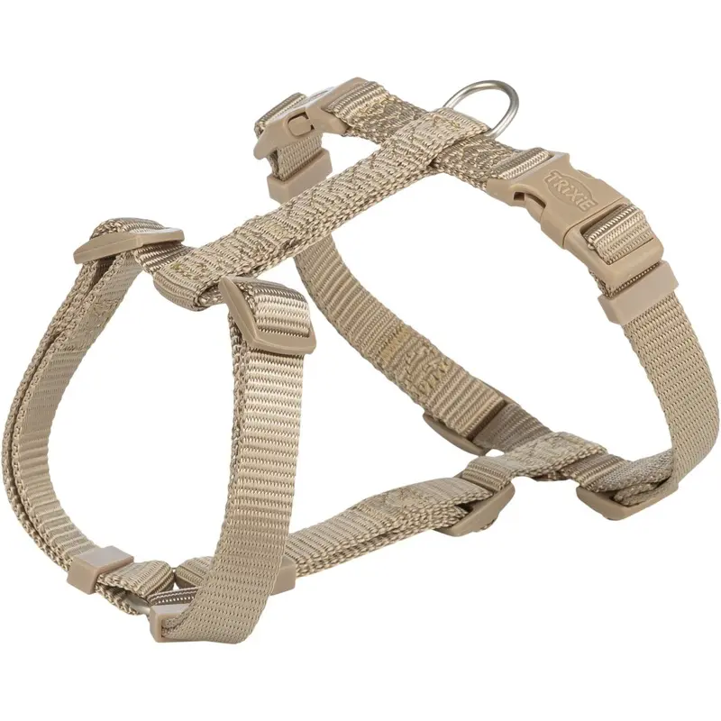 Trixie Premium H-harness, XXSXS: 2032 cm/10 mm, sand