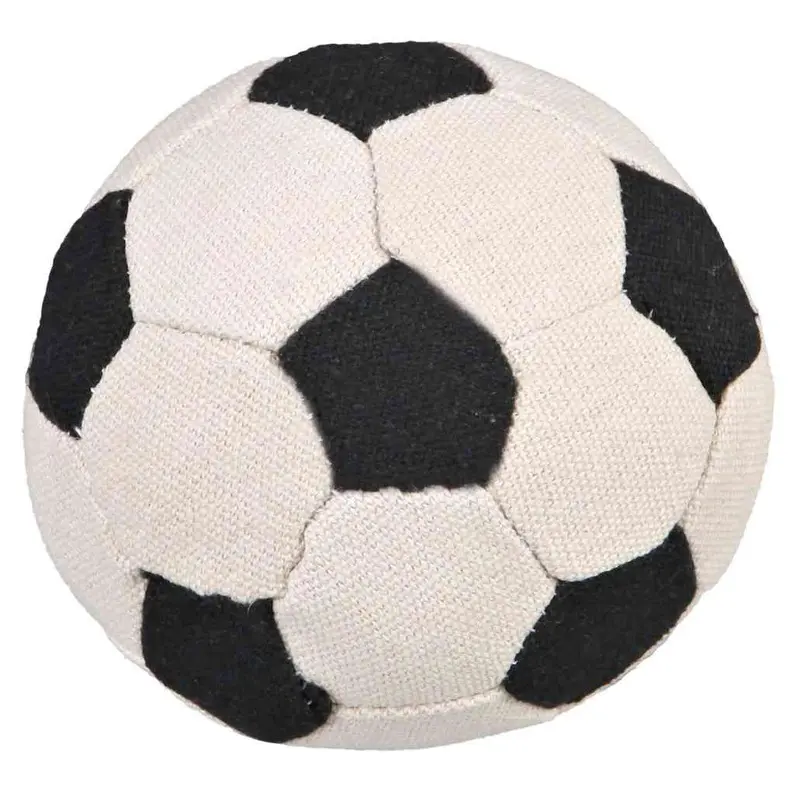 Trixie Soft soccer toy ball, canvas,  11 cm