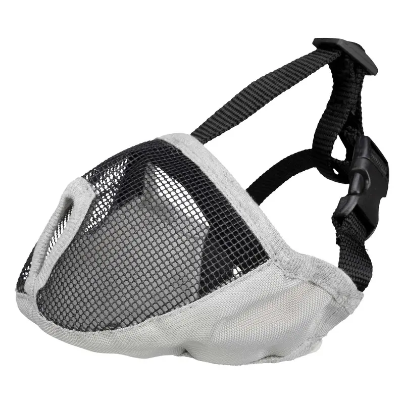 Trixie Muzzle for short-nosed breeds, polyester, XS-S: 15 cm, grey