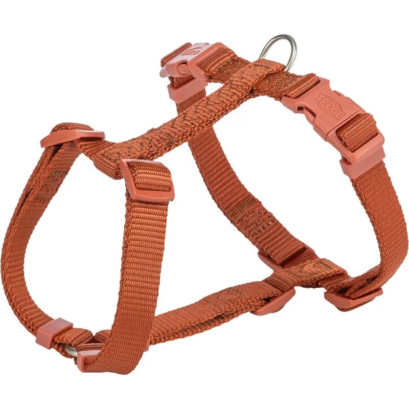 Trixie Premium H-harness, XSS: 3044 cm/10 mm, rust
