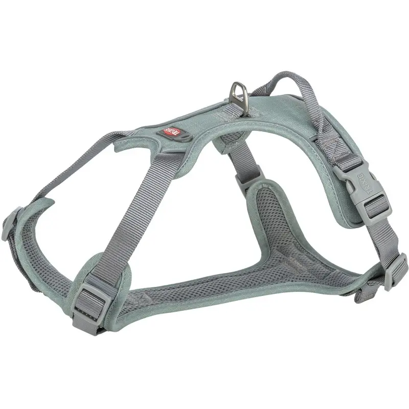 Trixie Premium active harness, M: 4969 cm/20 mm, sage