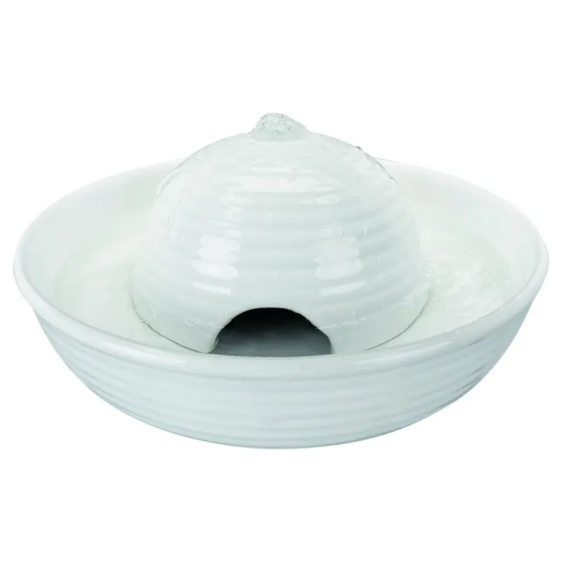 Trixie Drinking Fountain Vital Flow Mini, ceramic, 0.8 l, white