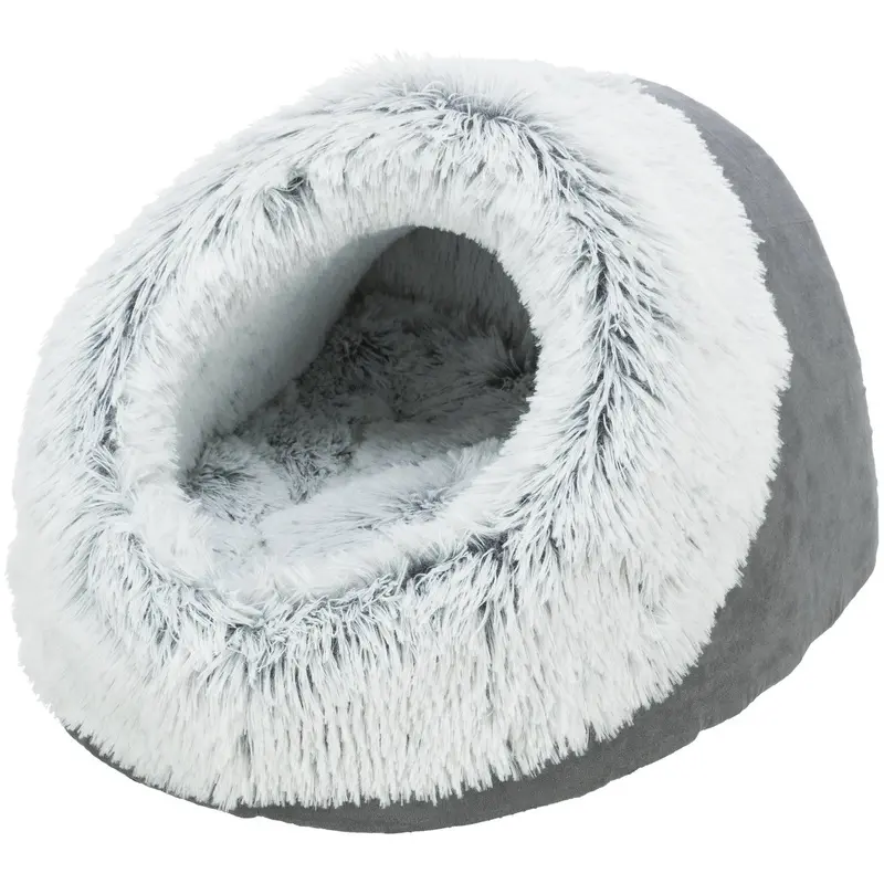 Trixie Harvey cave, 35 x 26 x 41 cm, grey/white-black