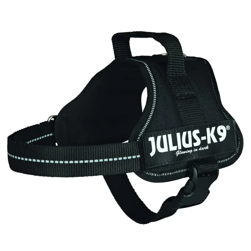 Trixie Julius-K9 Powerharness, Mini/M: 51-67 cm, black