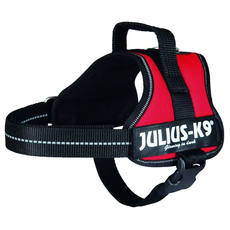 Trixie Julius-K9 Powerharness, Mini/M: 51-67 cm, red