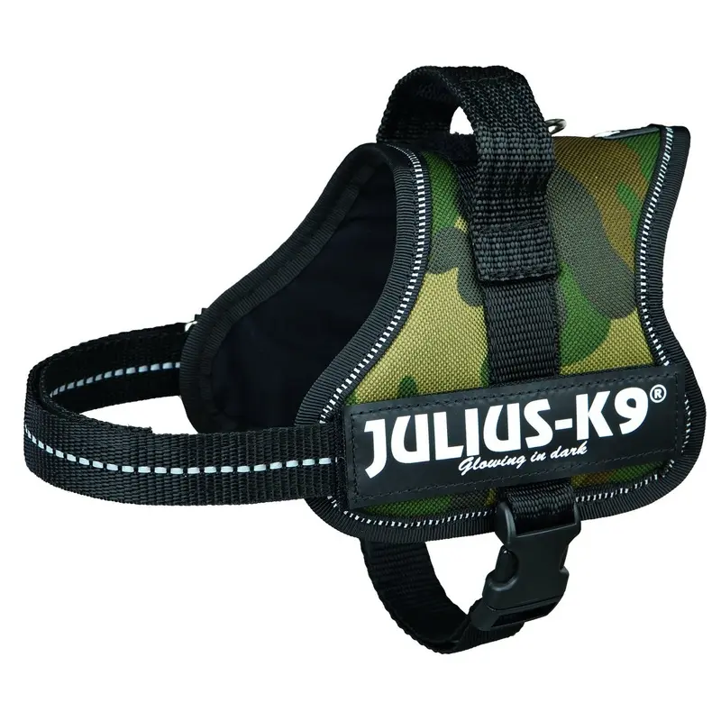 Trixie Julius-K9 Powerharness, Mini-Mini/S: 40-53 cm, camouflage