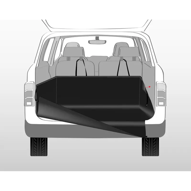 Trixie Car boot cover, 1.64 x 1.25 m, black
