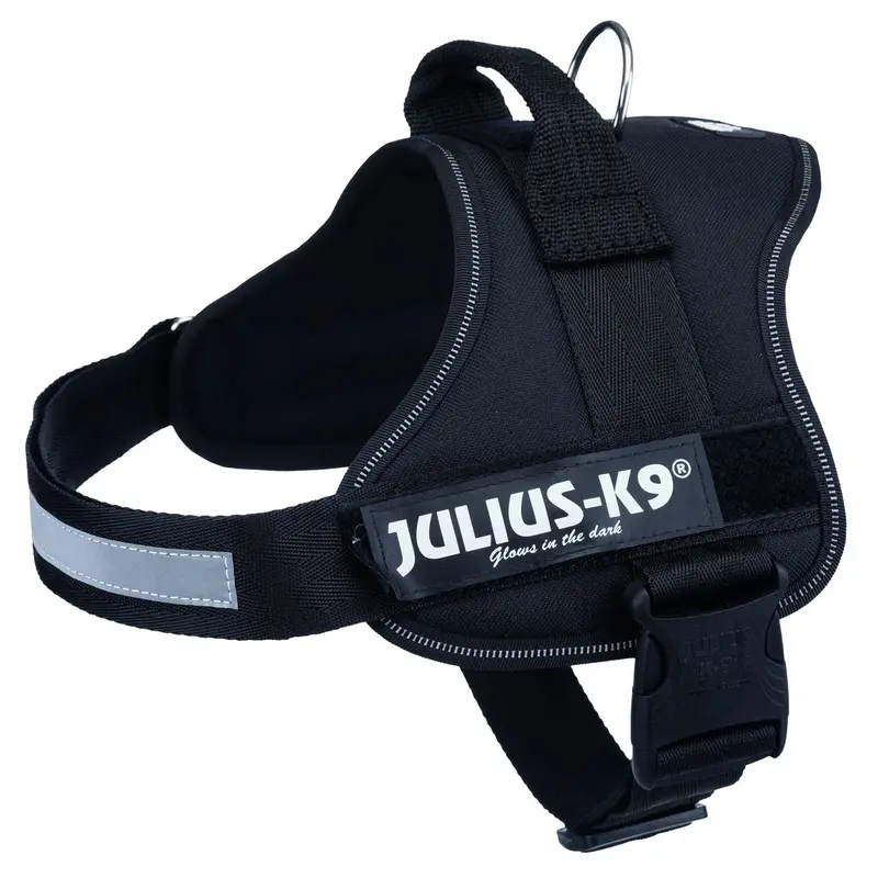Trixie Julius-K9 Powerharness, 0/MxL: 58x76 cm, black