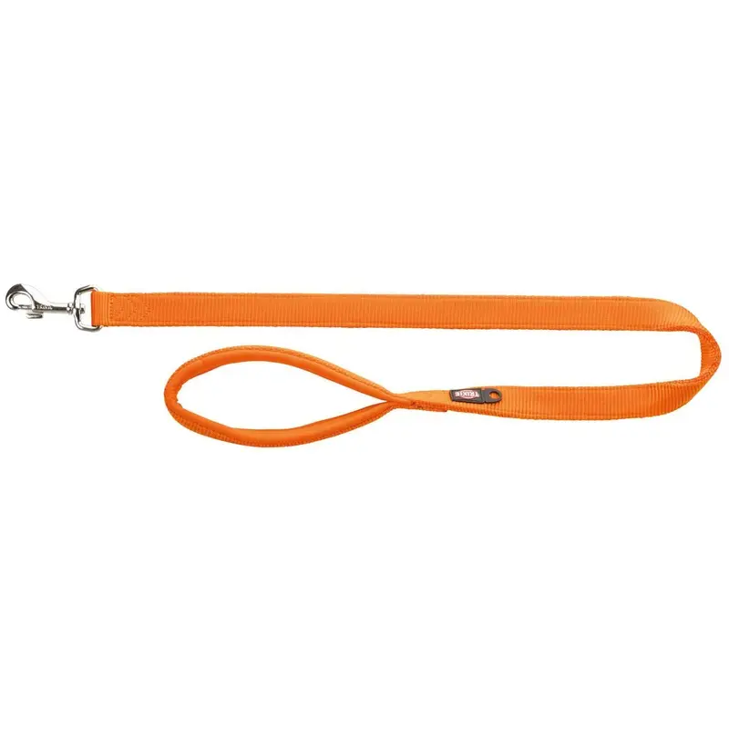 Trixie Premium leash, XS: 1.20 m/10 mm, papaya