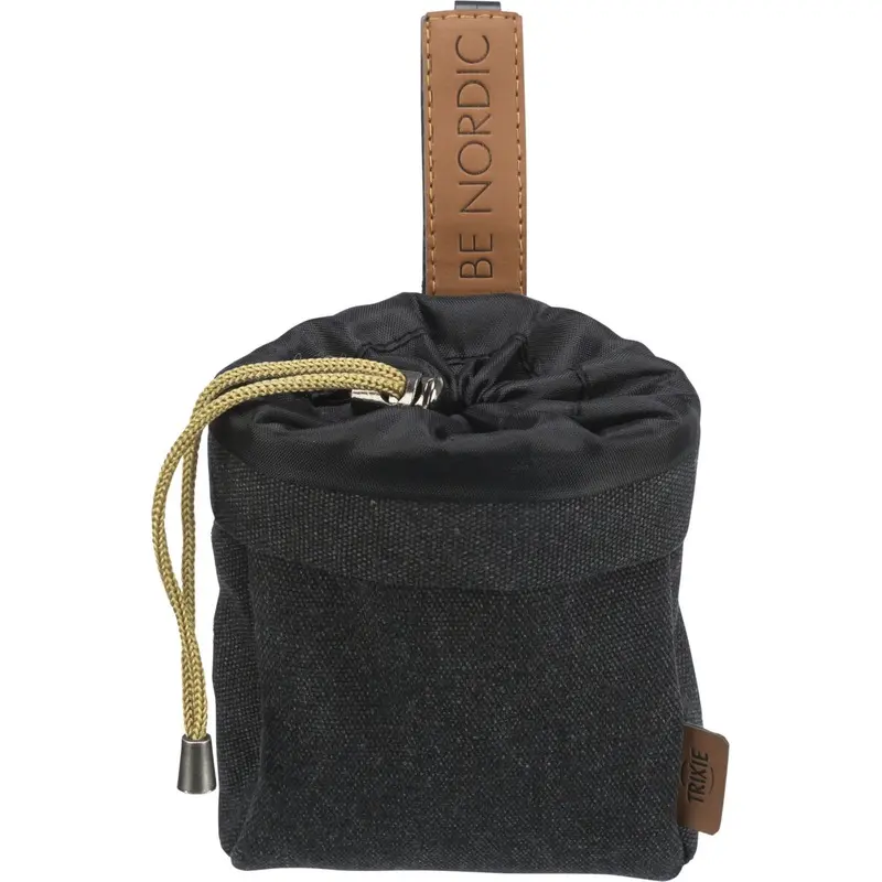 Trixie BE NORDIC snack bag,  10 ? 14 cm, black