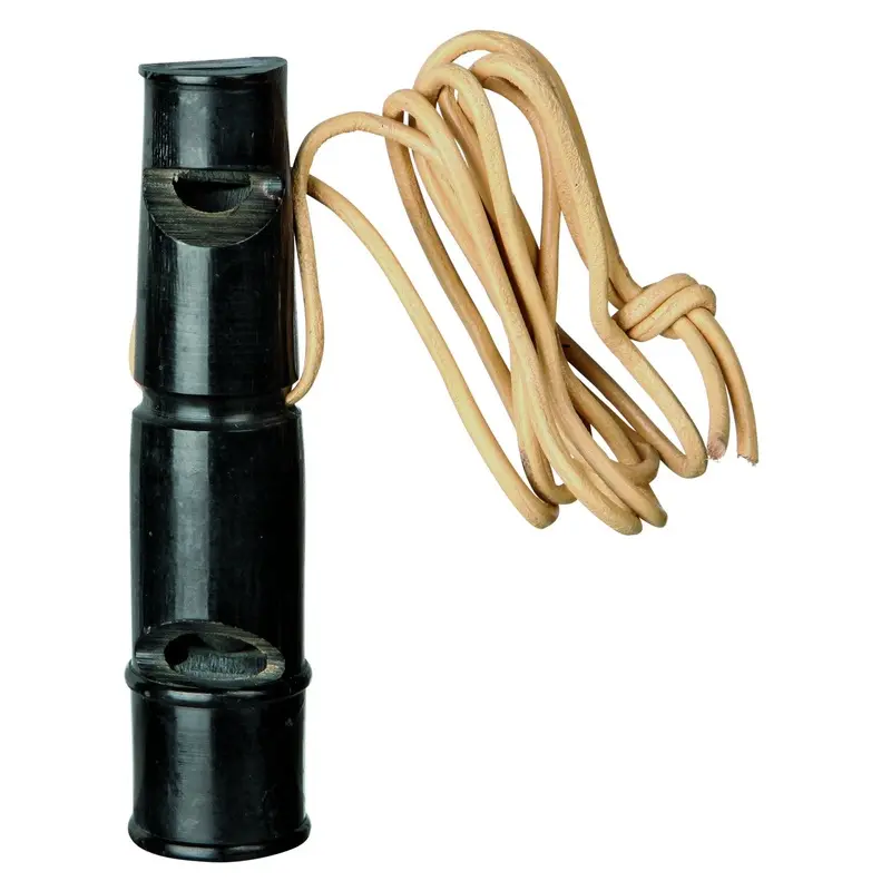 Trixie Buffalo horn whistle, 9 cm