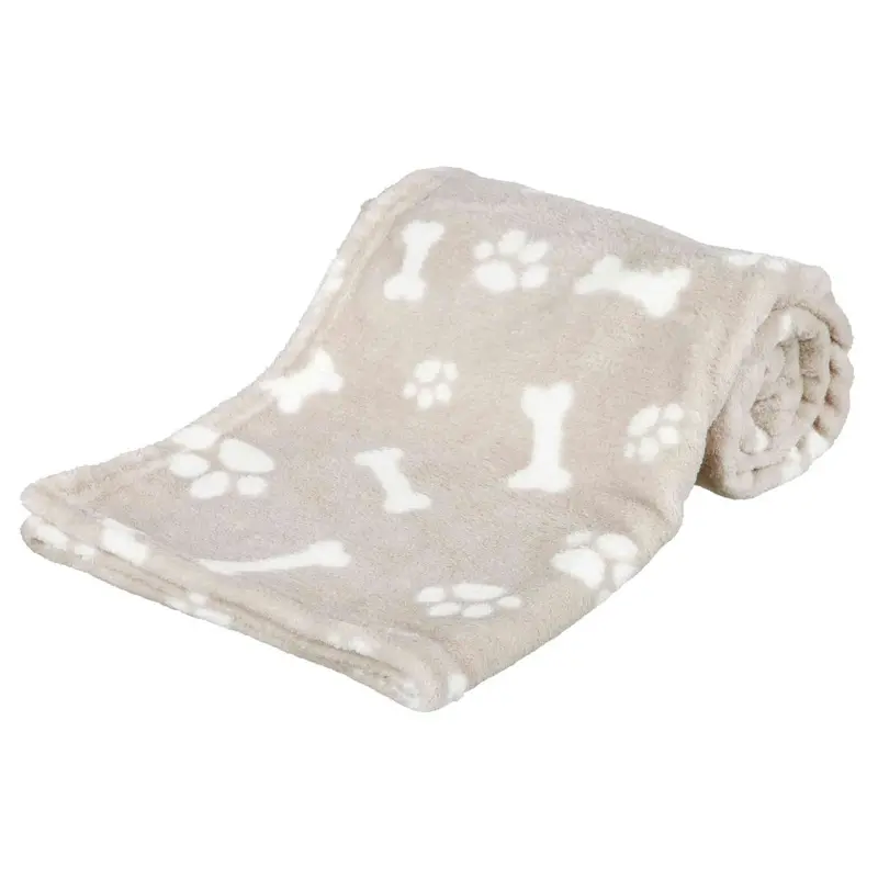 Trixie Kenny blanket, plush, 75 x 50 cm, beige