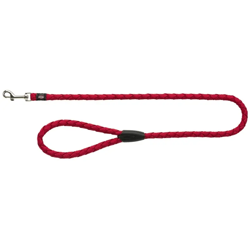 Trixie Cavo leash, S-M: 1.00 m/diam. 12 mm, red