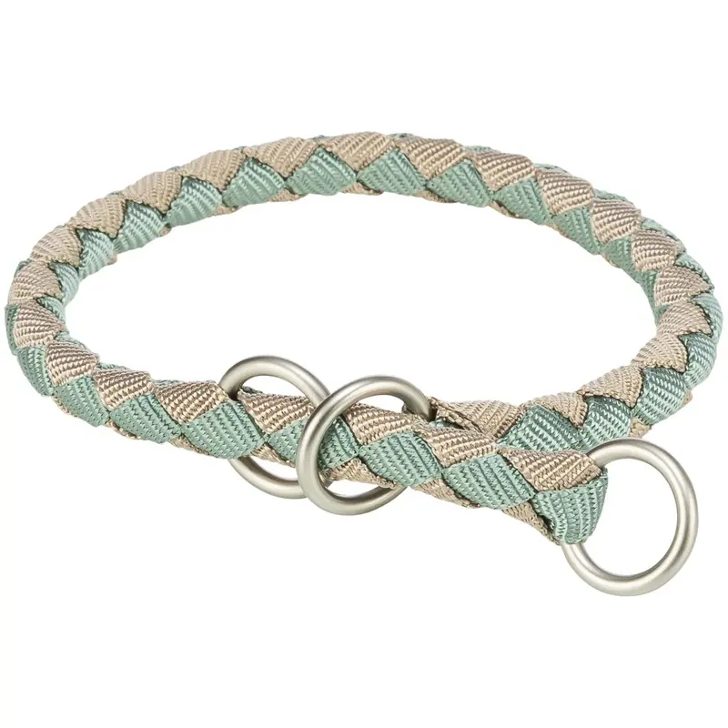 Trixie Cavo semi-choke, L: 4755 cm/diam 18 mm, sage/sand
