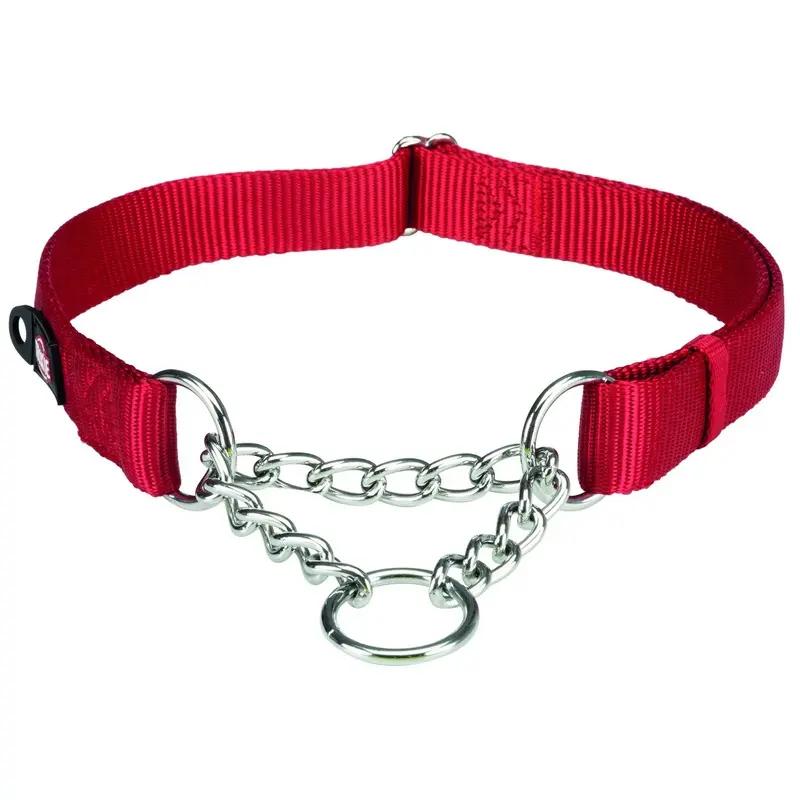 Trixie Premium choke, L-XL: 45-70 cm/25 mm, red