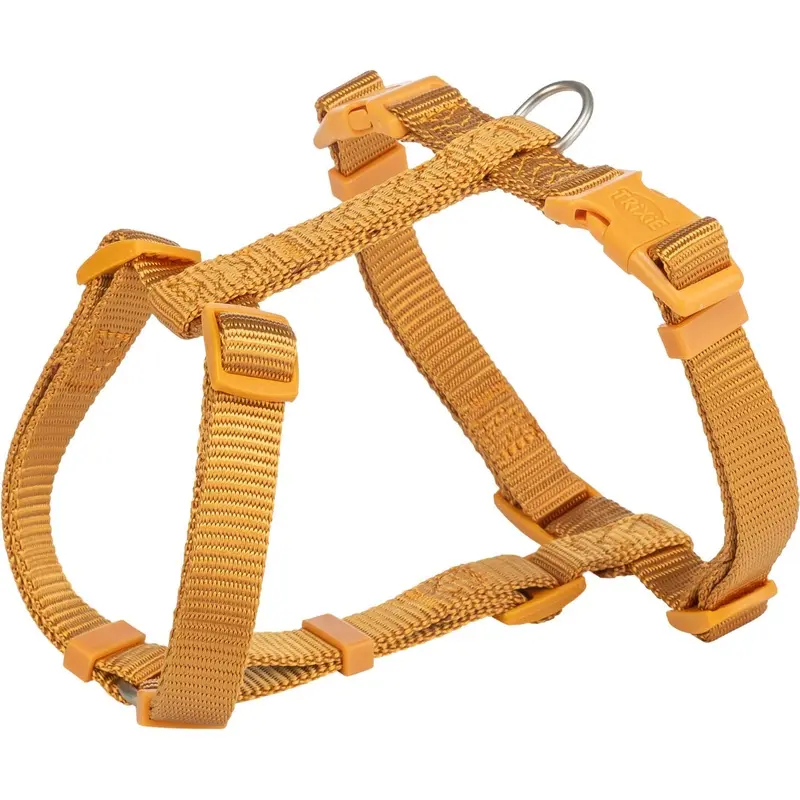 Trixie Premium H-harness, SM: 4260 cm/15 mm, curry