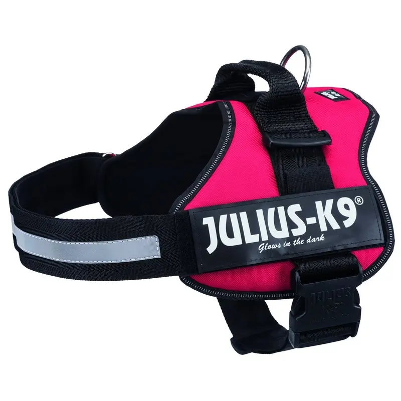 Trixie Julius-K9 Powerharness, 1/L: 66-85 cm, red