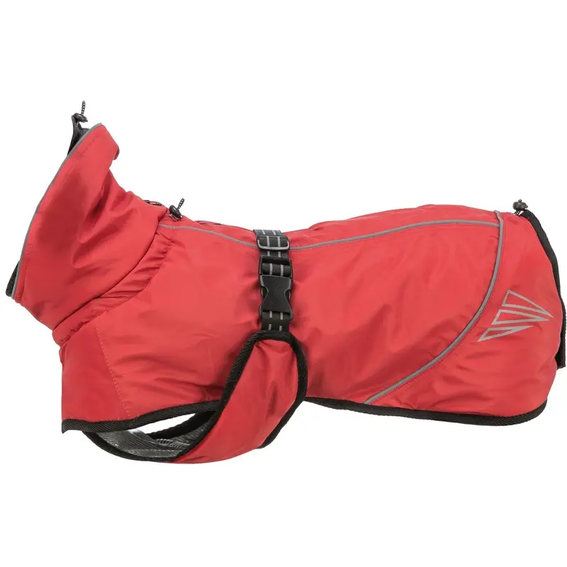 Trixie Explore Thermo winter coat, S: 35 cm, sangria